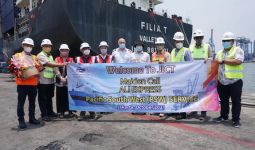 Kapal MV Filia T Milik Alibaba Group Sandar di JICT, Budi Cahyono: Ini Terobosan - JPNN.com