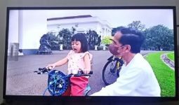 Cucu Presiden Jokowi ini Luar Biasa, Usia 3 Tahun Hafal Lagu Kebangsaan - JPNN.com