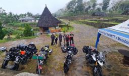 Bawa Misi Khusus, 4 Biker M8 Nusantara Naik Motor Keliling Indonesia - JPNN.com