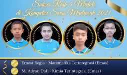 4 Siswa Cahaya Rancamaya Raih Medali Kompetisi Sains Madrasah 2021, Keren! - JPNN.com