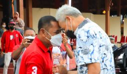 Ganjar Pranowo dan Rudy Beradu Dahi, Sudah Deal Capres 2024 dan Ketua Tim Pemenangan? - JPNN.com