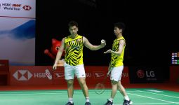 Kembali Pakai Jersei Kuning, The Minions Gilas Duo Prancis di Indonesia Masters 2021 - JPNN.com