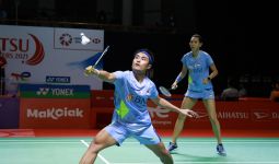 Indonesia Masters 2021: Sempat Unggul di Gim Pertama, Hafiz/Gloria Malah Keok dari Duo Jepang - JPNN.com