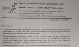 Guru Honorer Lulus Passing Grade PPPK 2021 Minta Keppres, Ajukan 5 Tuntutan - JPNN.com