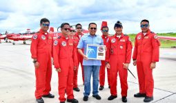 Jupiter Aerobatic Team Tampil Memukau Meriahkan World Superbike di Sirkuit Mandalika, - JPNN.com