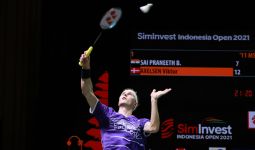 Lolos ke Semifinal Indonesia Open 2021, Viktor Axelsen Tebar Ancaman untuk Jojo - JPNN.com