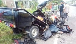 Kecelakaan Maut Bus vs Pikap di Bireuen, Dua Orang Tewas - JPNN.com