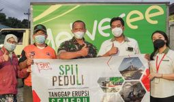 Aksi Kemanusian SPIL Bantu Warga Terdampak Erupsi Gunung Semeru - JPNN.com