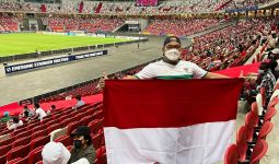 Dito, Suporter Setia Timnas Indonesia Asal Jakarta di Singapura - JPNN.com