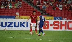 Babak Pertama Indonesia vs Singapura 1-1, The Lions Main dengan 10 Orang - JPNN.com
