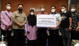 Kunjungi Agen BRILink di Lampung, Erick Thohir: Kami Turut Berduka Cita - JPNN.com