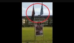 Ada Bendera Terlarang Berkibar di Unram, Heboh, Polisi Bergerak - JPNN.com