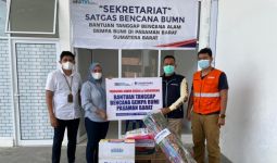 PT Jamkrindo Salurkan Bantuan Untuk Para Korban Gempa di Sumbar - JPNN.com