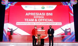 Tim Bulutangkis Raih Kemenangan di BATC 2022, BNI Beri Tabungan ke Atlet, Pelatih Hingga Official - JPNN.com