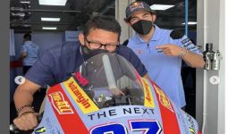 Enea Bastianini Juara di MotoGP Qatar, Sandiaga: Rayakan di Lombok, Saya Ingin Kirim Makanan - JPNN.com