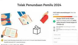 Trending Ajakan Tandatangani Petisi Tolak Penundaan Pemilu 2024, Ini Inisiatornya - JPNN.com