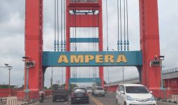 Pengumuman Buat Warga Palembang, Jembatan Ampera Dibuka-Tutup Sementara - JPNN.com