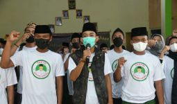 Ratusan Santri Bandar Lampung Kompak Dukung Ganjar Maju di Pilpres 2024 - JPNN.com