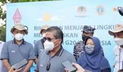 Wamen LHK Alue Dohong Pimpin Aksi Bersih Pantai, Nih Tujuannya - JPNN.com