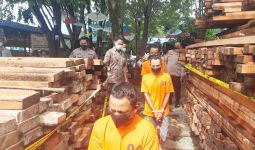 Oknum Anggota Polri Tersangka Kepemilikan Kayu Ilegal, Langsung Diproses Propam - JPNN.com