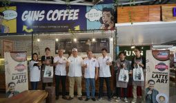 Sobat Erick Gelar Kontes Latte Art, Dukung UMKM Pengembang Kopi - JPNN.com