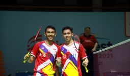 Hempaskan Wakil Malaysia, Fajar/Alfian Juara Swiss Open 2022 - JPNN.com