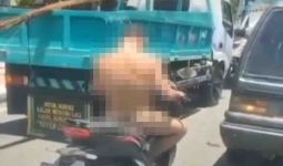 Viral Polisi Aipda IGS Telanjang Naik Motor Berangkat ke Kantor, Sontak Geger - JPNN.com