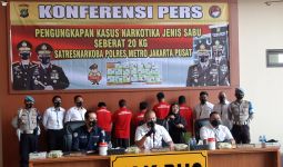 5 Kurir Bawa 20,9 Kg Sabu-Sabu Dibekuk Polisi, Terancam Hukuman Mati  - JPNN.com