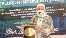 Menaker Ida Fauziyah: Saya Doakan KSPSI Istikamah Mengawal Buruh di Indonesia - JPNN.com