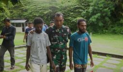 Hamdalah, Anggota Organisasi Papua Merdeka Menyerahkan Diri - JPNN.com