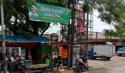 Spanduk Dukungan Erick Thohir Capres 2024 Muncul di Jombang - JPNN.com