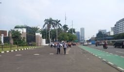 Situasi Terkini di Depan DPR Jelang Aksi Demo 11 April, Masih Sepi - JPNN.com
