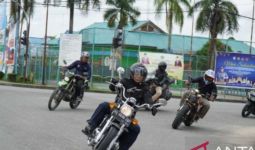 Gubernur Zainal Airifin Geber Motor ke Malinau, Lihat tuh Gayanya, Keren - JPNN.com