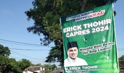 Dukungan Tak Terbendung, Baliho Erick Thohir Capres 2024 Makin Masif di Jatim - JPNN.com
