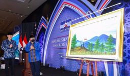 SBY Menghadiahkan Lukisan Buatan Sendiri Untuk Demokrat, Sigit Raditya: Maknanya Dalam - JPNN.com