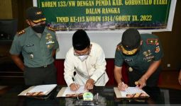 Jenderal TNI dan Bupati Menunduk, Pak Dandim Terdiam di Samping - JPNN.com