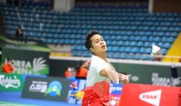 Badminton Asia Championship 2022: Ginting Susul Jojo dan Chico, Vito Terkapar - JPNN.com