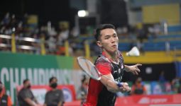 Badminton Asia Championship 2022: Jonatan Christie Perkasa, Juara Dunia Terkapar - JPNN.com