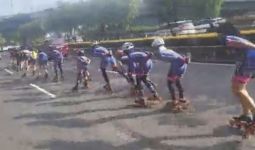 Latihan Sepatu Roda di Jalan Raya Viral, Porserosi DKI Jakarta Minta Maaf - JPNN.com