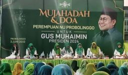 Begini Doa Perempuan NU Probolinggo Demi Gus Muhaimin Presiden 2024 - JPNN.com