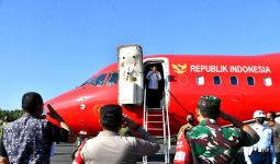 Lihat, Tak Ada Satu pun Jenderal yang Menyambut Kedatangan Jokowi di Daerah Ini - JPNN.com