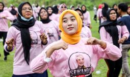 Ribuan Srikandi Senam Massal di Sumut dan Gemakan Ganjar Presiden 2024 - JPNN.com