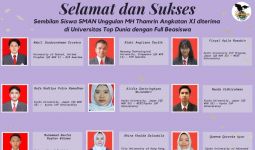 9 Siswa SMAN Unggulan MH Thamrin Diterima di Universitas Top Dunia - JPNN.com