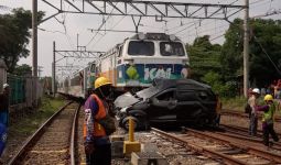 RM Tewas Terseret Kereta di Bekasi, Disaksikan Istri dan Anak, Memilukan - JPNN.com