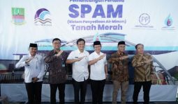 PP Infra dan PP Tirta Tanah Merah Lakukan Pemancangan Pertama SPAM Di Bekasi - JPNN.com