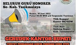 Tuntut Formasi PPPK 2022, Honorer Tasikmalaya Bakal Menggeruduk Kantor Bupati - JPNN.com