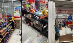 2 Perampok Bersenpi Beraksi di Minimarket, Gasak Uang Puluhan Juta Rupiah - JPNN.com