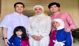 Rayakan Iduladha Bareng Olla Ramlan dan Anak-Anak, Aufar Hutapea: Adem - JPNN.com