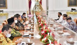 Pimpinan MPR dan Presiden Jokowi Duduk Berhadapan Bahas Agenda Penting - JPNN.com