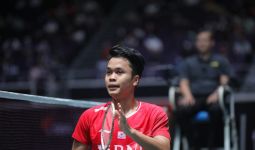 Setelah Tampar Rekan Lee Zii Jia, Ginting Ketemu Ranjau Lagi, Aduh - JPNN.com